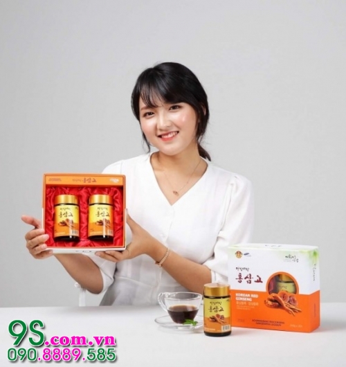 Cao Hồng Sâm Linh Chi Achimmadang Red Ginseng Ganoderma Lucidum Hàn Quốc